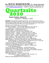 Quartzsite 2010 Flyer